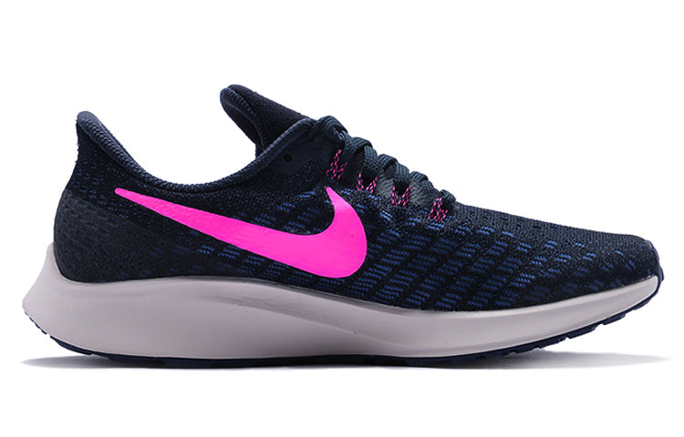 (WMNS) Nike Air Zoom Pegasus 35 'Obsidian Pink Blast Deep Royal Blue' 942855-401