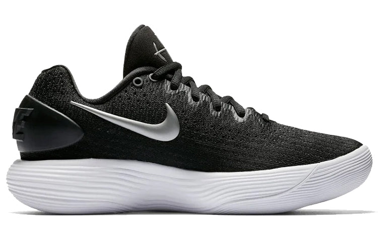 (WMNS) Nike Hyperdunk 2017 Low 'Black Metallic Silver' 897812-001