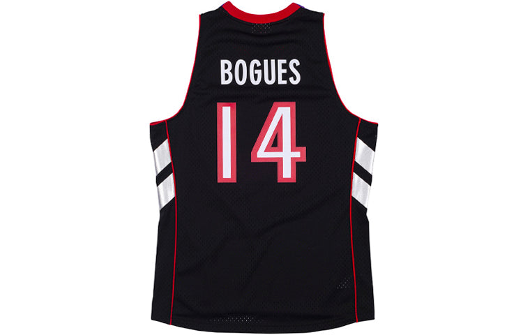 Mitchell & Ness NBA Muggsy Bogues Toronto Raptors 2001/02 Hardwood Classics Swingman Jersey #14 SMJYLG19082-TRARTPR99MBO