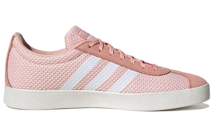 (WMNS) adidas VL Court 2.0 'White Pink' EE6790