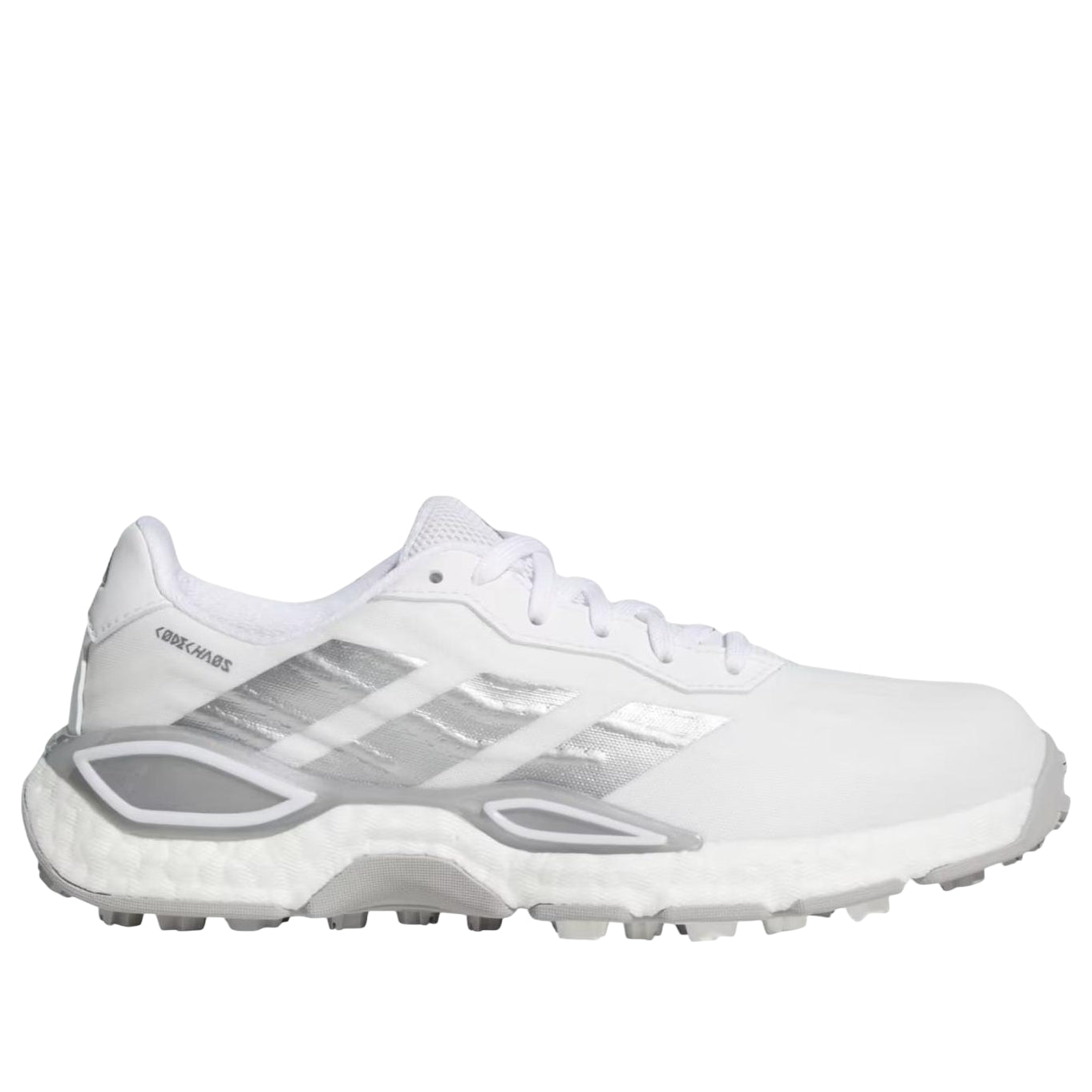 (WMNS) adidas Codechaos 27 Spikeless Golf 'White Silver Metallic Gray Two' KI1389