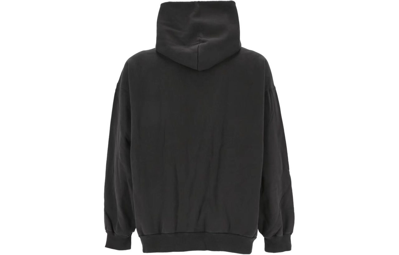 Balenciaga Logo Hoodies 'Black' 767877TQVI71569