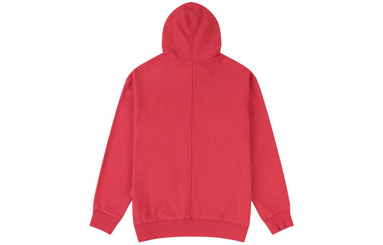Men's Levis Alphabet Printing Hooded Drawstring Red A0144-0000