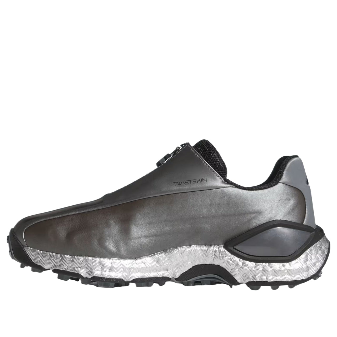 (WMNS) adidas Codechaos 27 Boa Spikeless Golf 'Iron Metallic Black Silver Metallic' LA3991