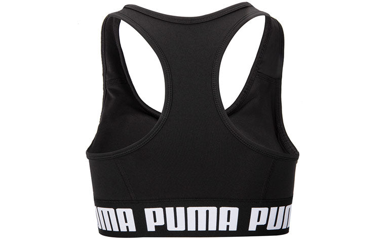 (WMNS) PUMA Training Strong Bra Top Medium Support 'Black' 522001-01