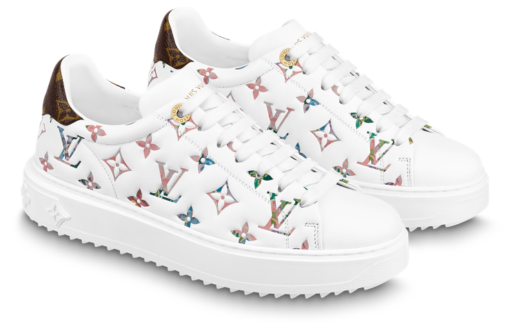 (WMNS) LOUIS VUITTON Time Out Sneakers 'Colorful Monogram' 1AAOSH