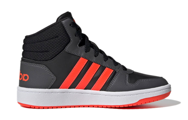 (PS) adidas Hoops 2.0 Mid 'Black Red' GZ7768