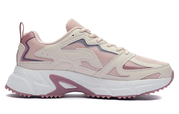 (WMNS) Li-Ning Running Shoes 'Rose Pink White' ARLQ004-6