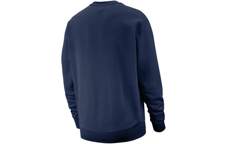 Nike Sportswear Casual Sports Round Neck Pullover Blue BV2663-410