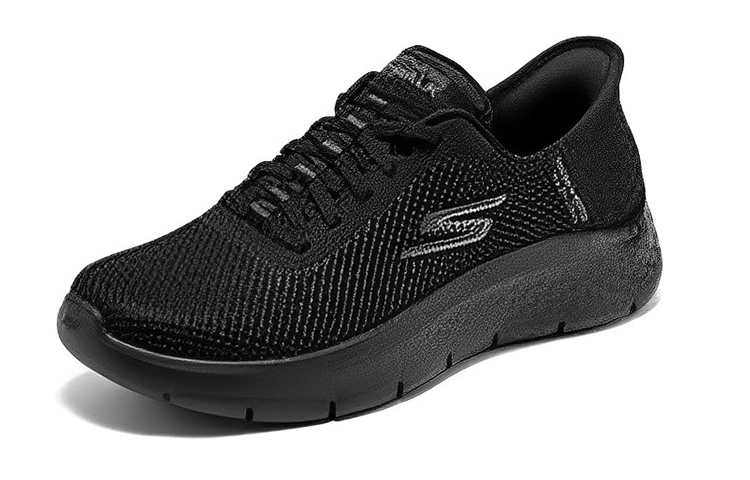 (WMNS) Skechers GO WALK Flex 'Grand Enterance - Black' 124975-BBK