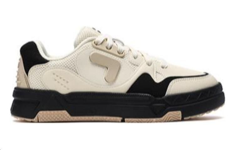 (WMNS) FILA FUSION Bank DX Skate Shoes 'Cream White Black' T12W342206FAB