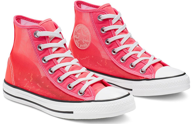 (WMNS) Converse Chuck Taylor All Star High 'See Thru - Racer Pink' 564624C