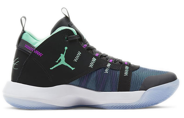 Air Jordan Jumpman 2020 'Black Green Glow Blue Void' BQ3449-005