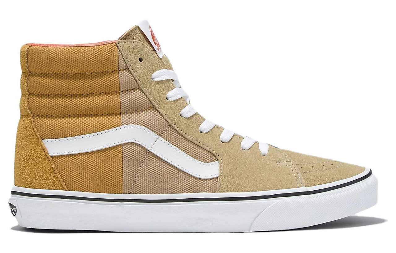 Vans Sk8-Hi Split Duck Canvas 'Beige Gold' VN0009QN448