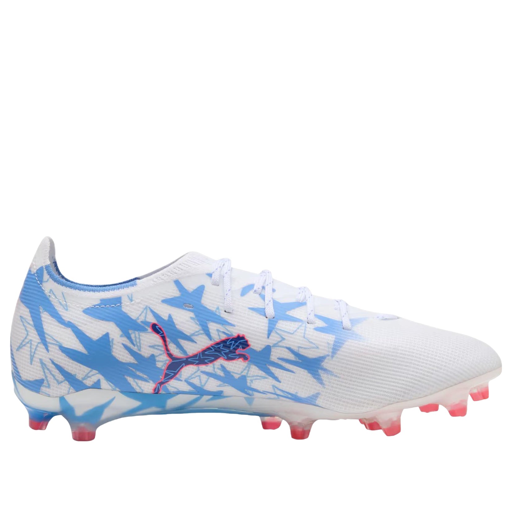 PUMA x Kidsuper x Christian Pulisic Ultra 6 Match FG/AG 'Puma White Pink Lilac Dusky Blue' 109273-01