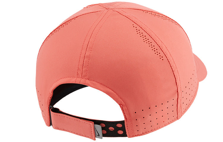 (WMNS) قبعة الجري Nike Featherlight "Orange Pink" DC4090-622