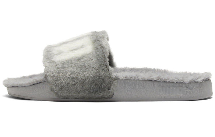 (WMNS) PUMA Leadcat 2.0 Fuzz 'Gray White' 387313-04