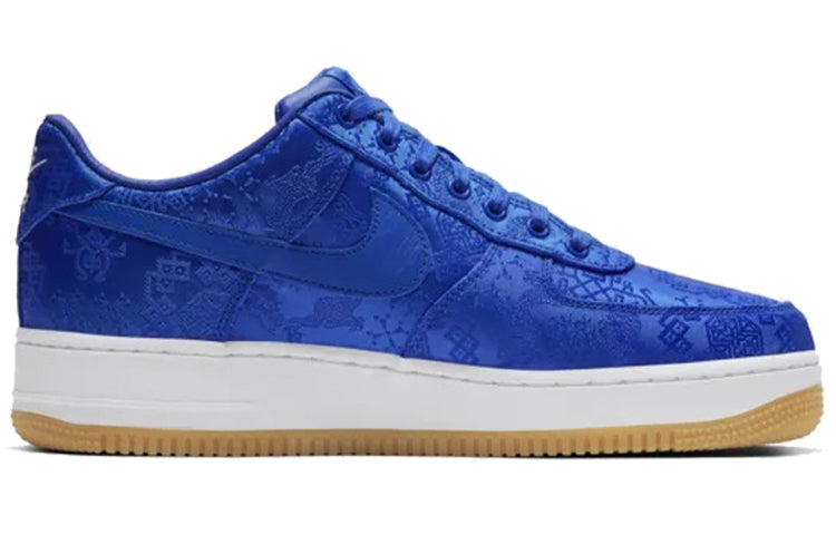 Nike x CLOT Air Force 1 PRM 'Royal Silk' CJ5290-400