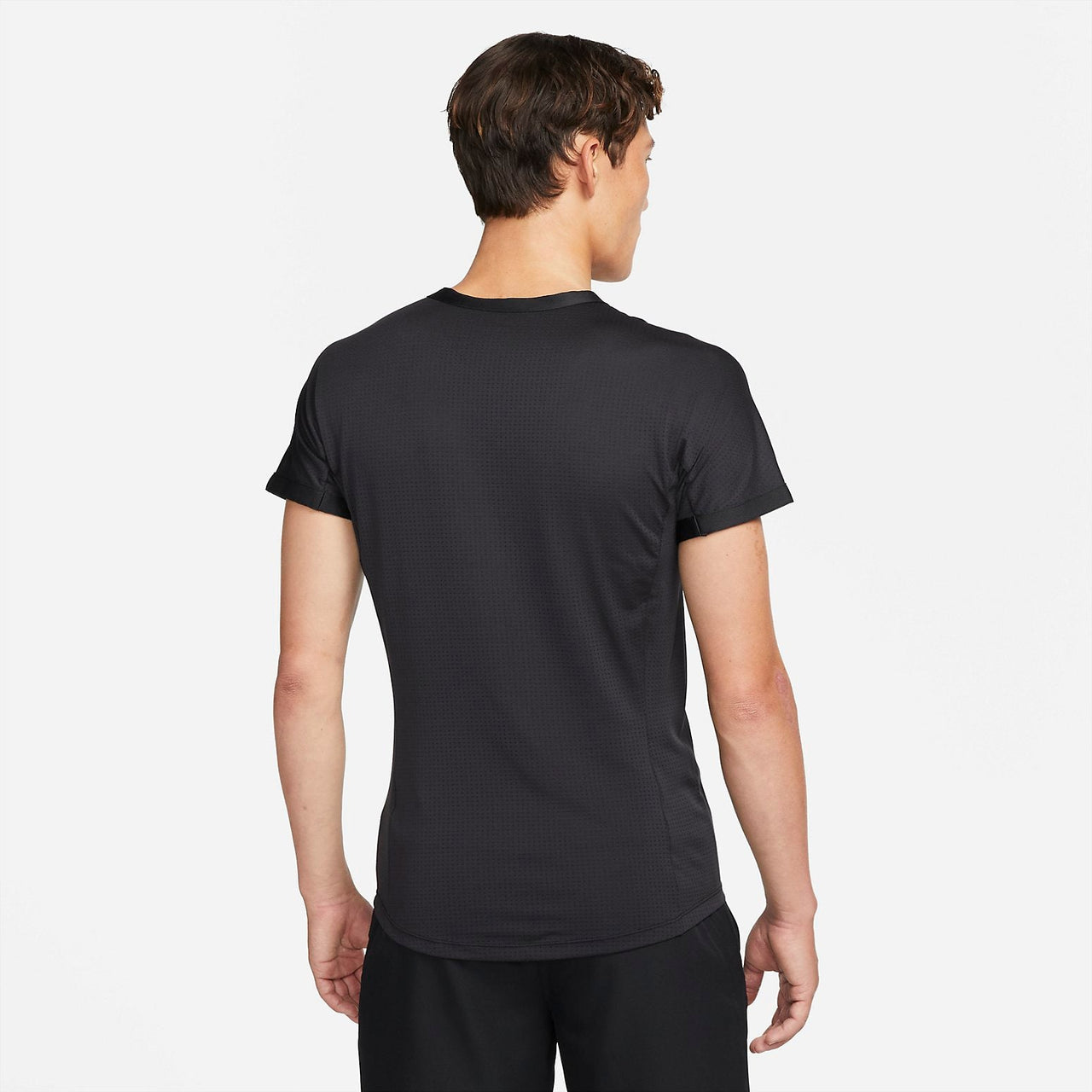 Nike Rafa Dri-Fit Short Sleeve Tennis Top 'Black' DM4268-010