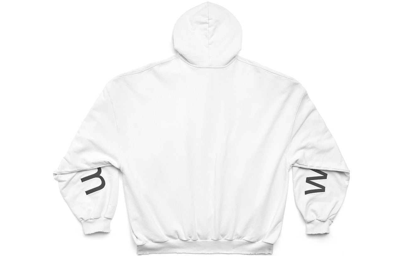 Balenciaga Bal.Com Popover Hoodie 'White' 739024TOVN99081