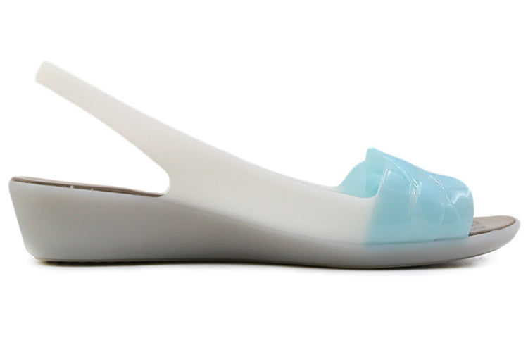 (WMNS) Crocs Isabella 'White Blue' 204774-1C6