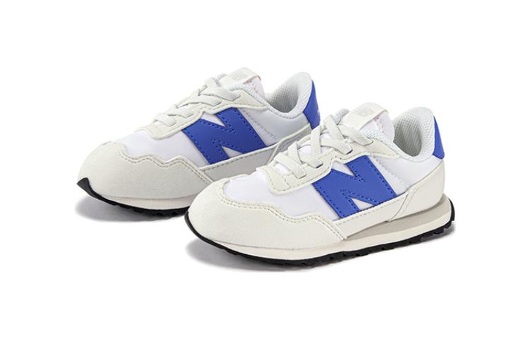 (TD) New Balance 237 Bungee Lace 'White Blue Black' IH237BQ
