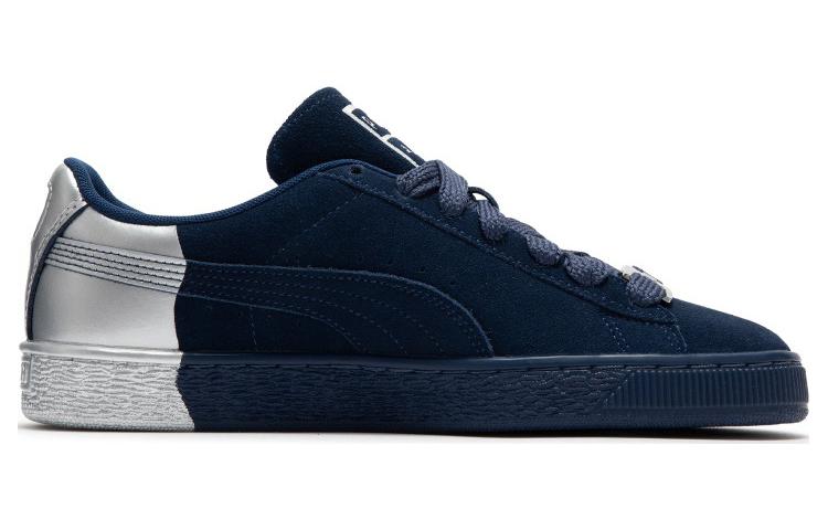 PUMA Suede Dance Crew 'Navy Silver' 398306-02