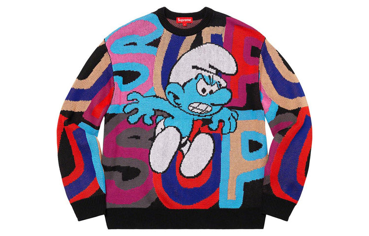 Supreme Smurfs Sweater 'Mulri-Color' SUP-FW20-160