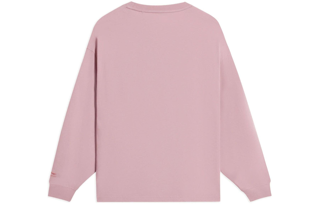 Li-Ning Chinese Color Pocket Long Sleeve T-shirt 'Pink' AHSS751-8