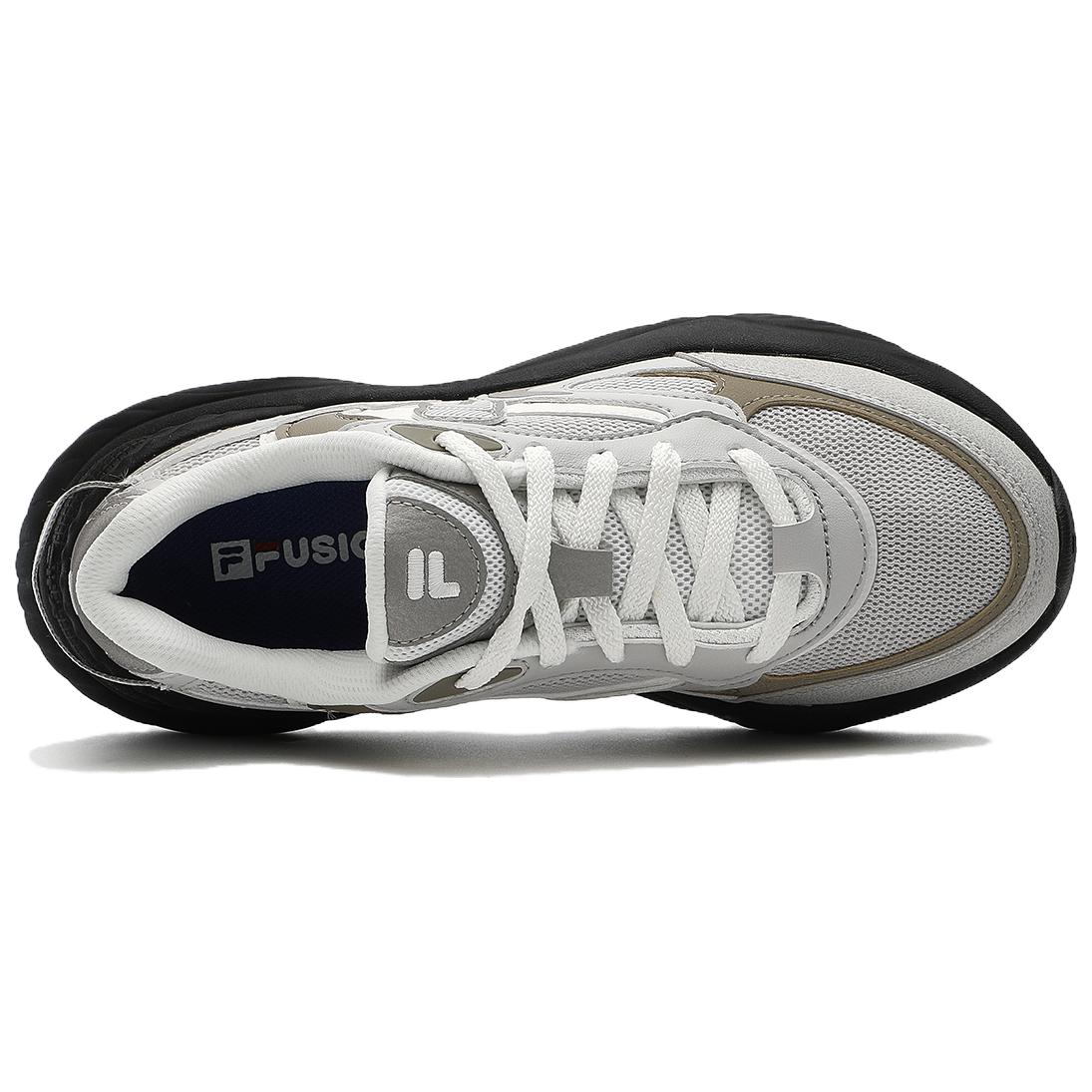 (WMNS) FILA FUSION Conch 2 Shoes 'Grey White' T12W331607FVT