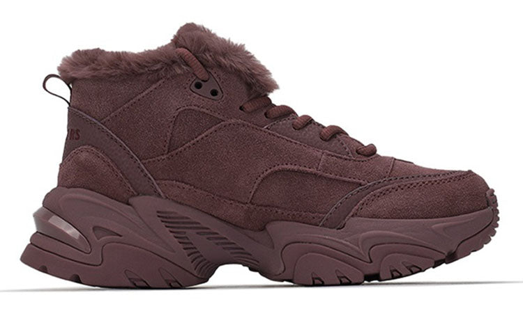 (WMNS) Skechers Stamina V2 'Wine Red' 167338-WINE