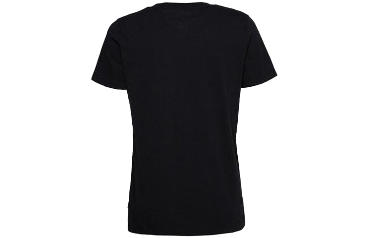 (WMNS) Converse GRAPHIC TEE Sports Short Sleeve Black 10018143001