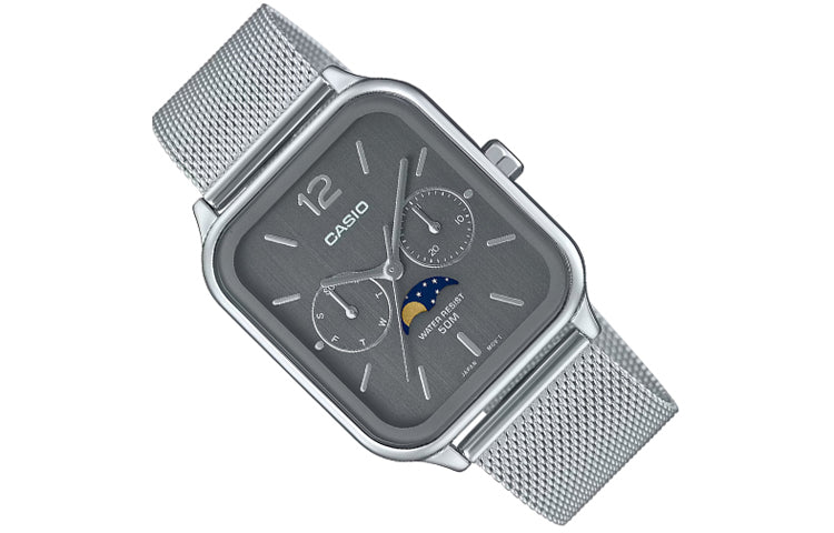 CASIO Analog 'Silver' MTP-M305M-8AV
