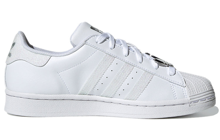 (WMNS) adidas originals Superstar For White/Silver/Grey GZ8404