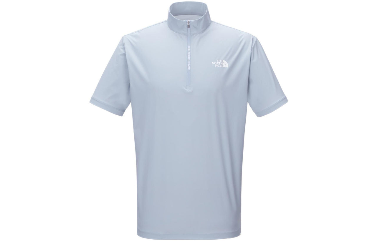 (WMNS) THE NORTH FACE Zip T-shirt 'Blue' NT7KN20B