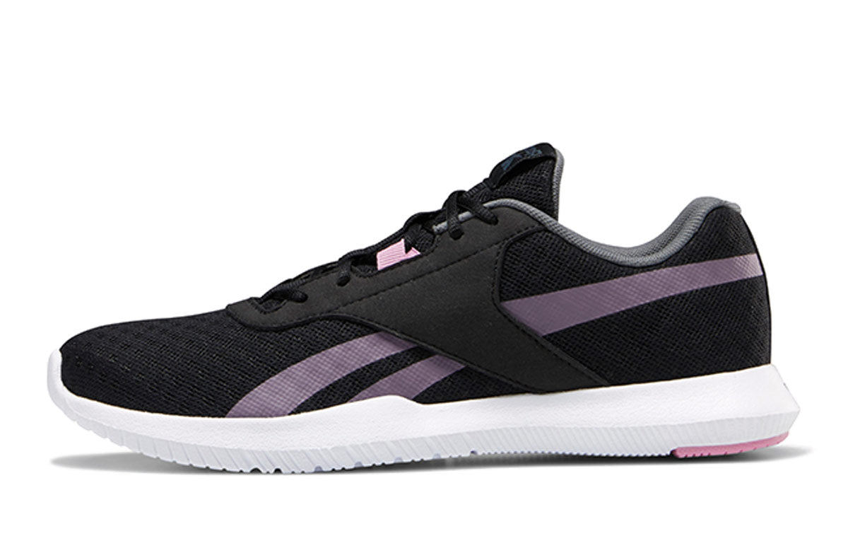 (WMNS) Reebok Reago Essential 2.0 'Black White Purple' EH3206