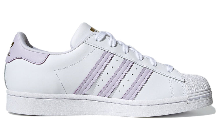 (WMNS) adidas Superstar 'White Purple Tint' GZ8143