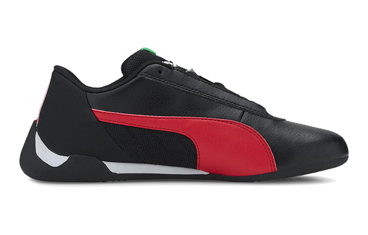 (GS) PUMA Scuderia Ferrari Race R-cat Low Top Running Shoes Black/Red 306546-02
