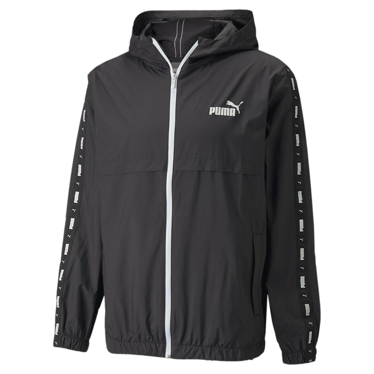 PUMA Esstape Windbreaker Jacket 'Black' 847477-01