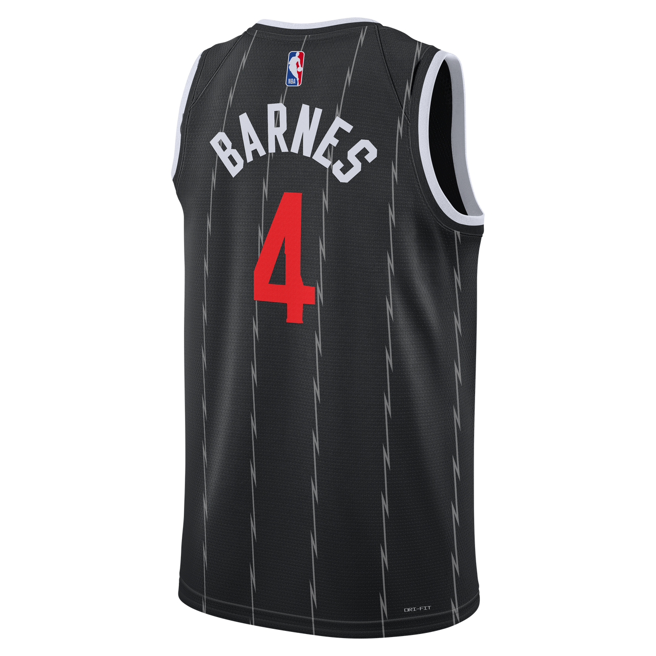 Nike Scottie Barnes Toronto Raptors City Edition NBA Swingman Jersey 'Black' HM5997-011