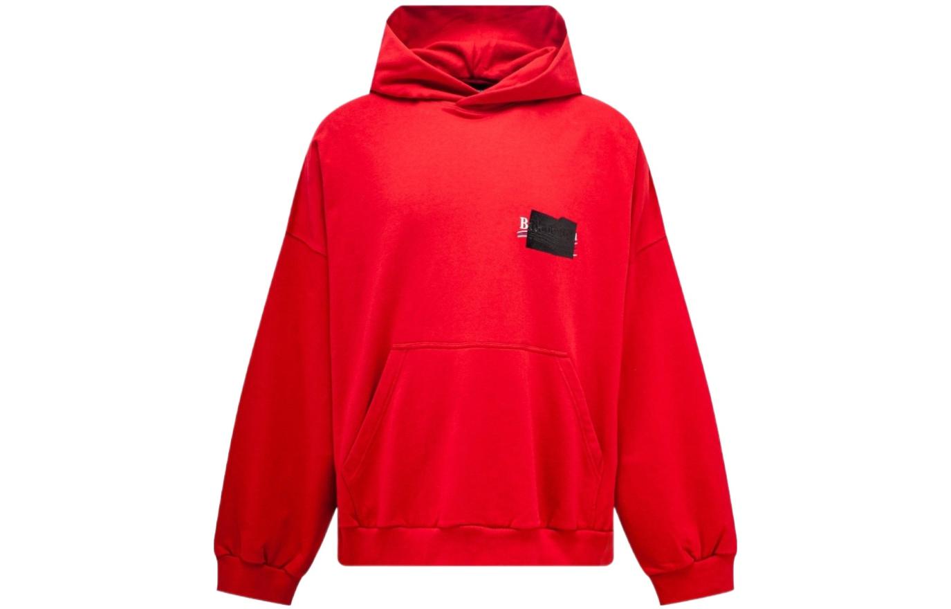 Balenciaga Gaffer Oversized Hoodie 'Grey' 713677TNVG21227