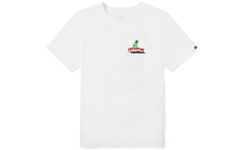 Men's Vans Asian Artist Crossover Series Printing Short Sleeve White VN0A4RAYWHT