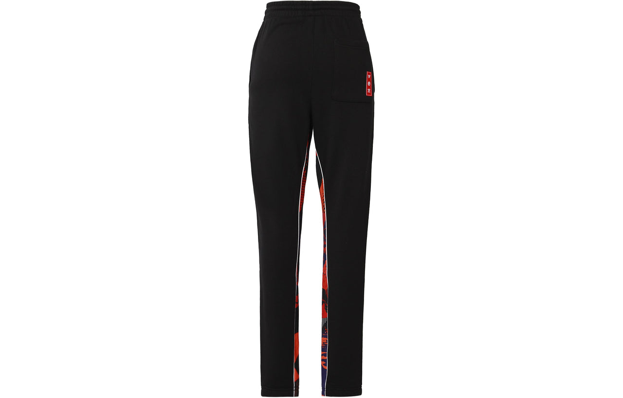 adidas originals Cny Pant New Year Stitching Printed Pants Men's Black GN5447