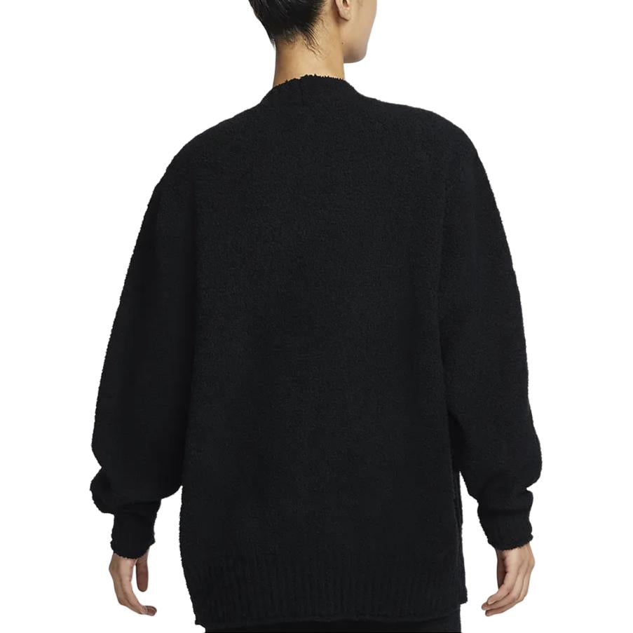 (WMNS) Nike Sportswear Phoenix Cozy Boucl T-Shirt 'Black' FZ1712-010