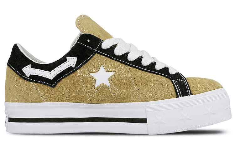 (WMNS) Converse MadeMe x One Star Platform Low 'Taupe' 563731C