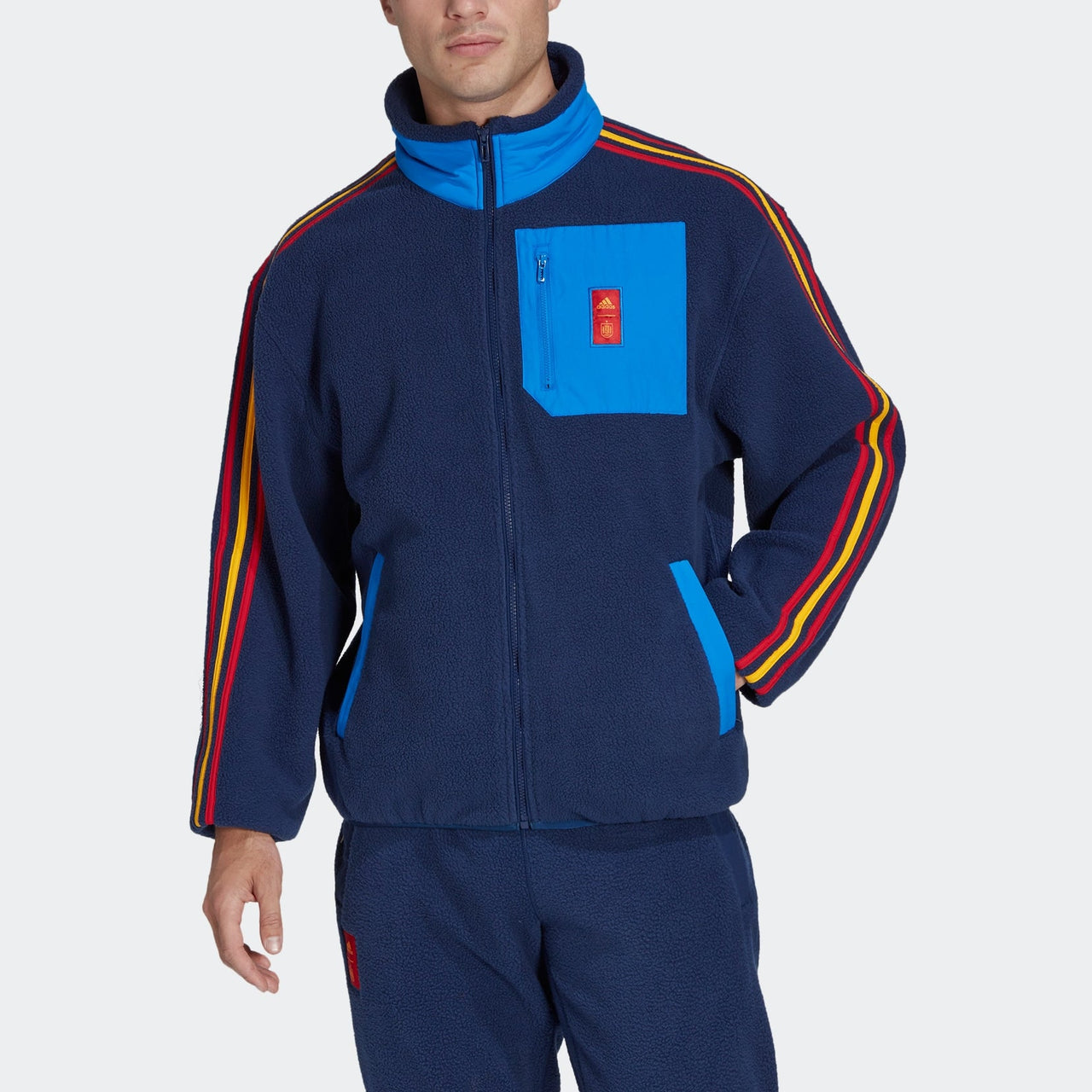 adidas Fef Ls Flc Jkt Logo HE8921