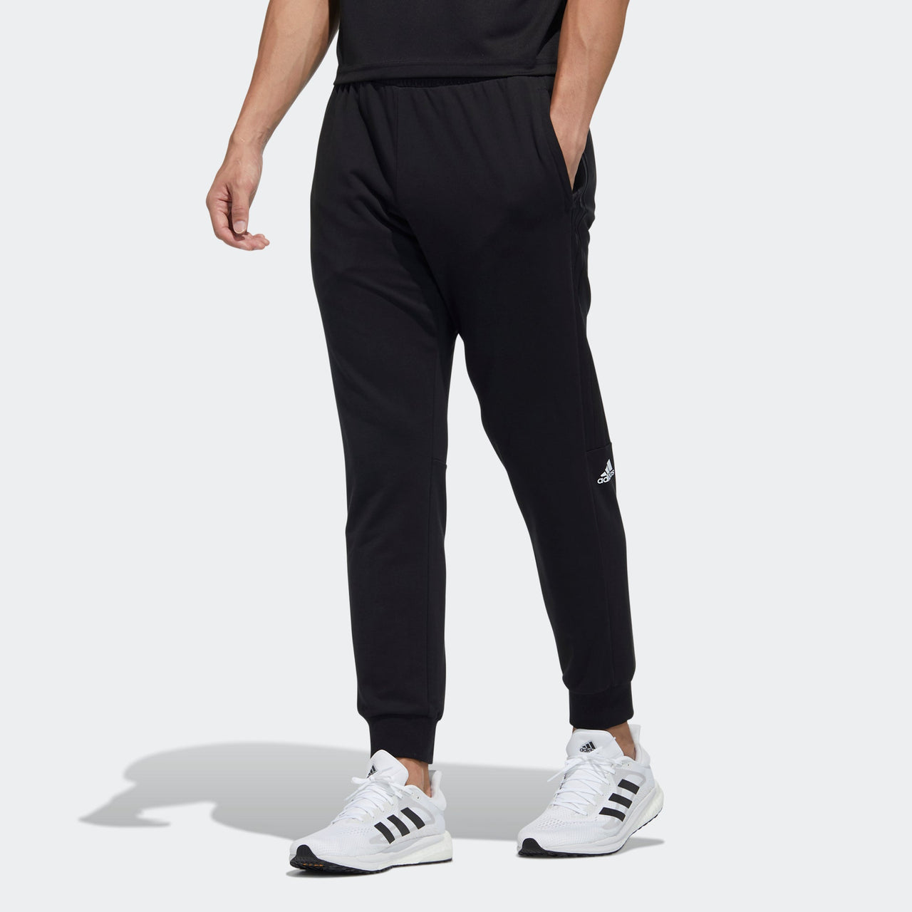 adidas Fi Pnt Ft Reg Running Knit Trousers Black GP0939