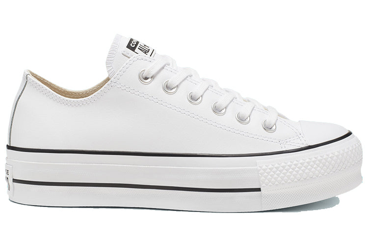 (WMNS) Converse Chuck Taylor All Star Lift Clean Ox 'White' 561680C