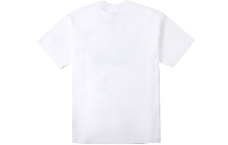 (WMNS) adidas SS22 Large Logo Printing Breathable Round Neck Short Sleeve Couple Style White GL0870