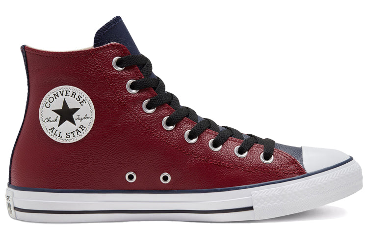Converse Chuck Taylor All Star High 'Seasonal Colorblock - Team Red Obsidian' 168539C